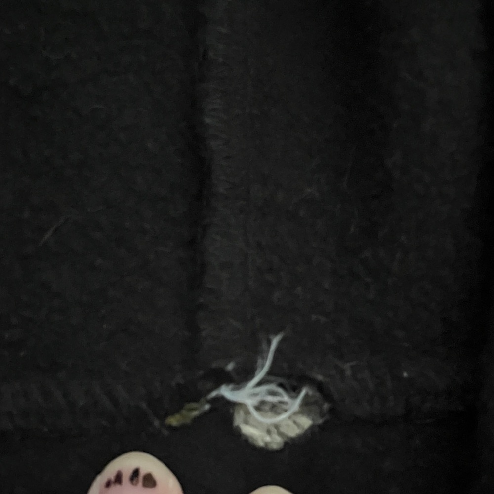 Black Hoodie with Ghost and Boo Design - Picture 2 of 4